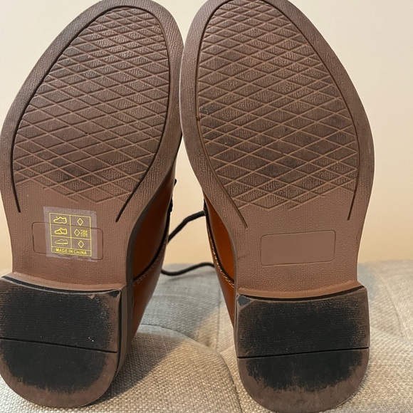 Boys Brown Dress Shoes - Picture 4 of 6